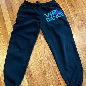 VIP DANCE black sweatpants